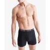 imageCalvin Klein Mens Cotton Classics 3Pack Boxer BriefSummer Taupe  Fiesta  Black