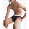 imageCalvin Klein Mens Cotton Classics 3Pack BriefBlack Bodies W Tuffet  Red Carpet  Tapioca Wbs