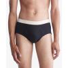 imageCalvin Klein Mens Cotton Classics 3Pack BriefBlack Bodies W Tuffet  Red Carpet  Tapioca Wbs