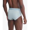 imageCalvin Klein Mens Cotton Classics 3Pack BriefShoreline  Grey Heather  Arona
