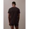 imageCalvin Klein Mens Cotton Classics 3Pack Undershirts3 Black Crewneck