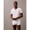 imageCalvin Klein Mens Cotton Classics 3Pack Undershirts3 White Vneck