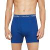 imageCalvin Klein Mens Cotton Classics 5Pack Boxer Brief2 Mazarine Blue  1 Periwinkle  1 Dark Night  1 Evening Blue