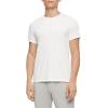 imageCalvin Klein Mens Cotton Classics 5Pack Undershirts3 White  2 Grey Heather Crewneck