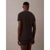 imageCalvin Klein Mens Cotton Classics 5Pack Undershirts5 Black Vneck