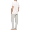 imageCalvin Klein Mens Cotton Classics 5Pack Undershirts5 Classic White Crewneck