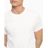 imageCalvin Klein Mens Cotton Classics 5Pack Undershirts5 Classic White Crewneck
