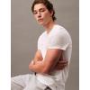imageCalvin Klein Mens Cotton Classics 5Pack Undershirts5 White Crewneck