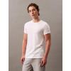 imageCalvin Klein Mens Cotton Classics 5Pack Undershirts5 White Crewneck