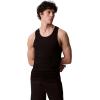imageCalvin Klein Mens Cotton Classics Multipack TanksBlack  Grey Heather  White