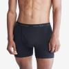 imageCalvin Klein Mens Cotton Stretch 3Pack Boxer BriefBlack Bodies W Olive  Gentle  Red Carpet Logos