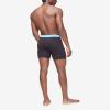 imageCalvin Klein Mens Cotton Stretch 3Pack Boxer BriefBlack Bodies W Storm Cloud  Storm Heather  Signature Blue Wbs