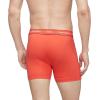 imageCalvin Klein Mens Cotton Stretch 3Pack Boxer BriefByou Blue  Exotic Coral  Topaz Gemstone