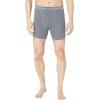 imageCalvin Klein Mens Cotton Stretch 3Pack Boxer BriefDragon Fly  Mudstone  Asphalt Grey