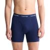 imageCalvin Klein Mens Cotton Stretch 3Pack Boxer BriefNew Navy  Vintage Khaki  Troposphere