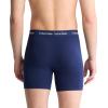 imageCalvin Klein Mens Cotton Stretch 3Pack Boxer BriefNew Navy  Vintage Khaki  Troposphere