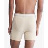 imageCalvin Klein Mens Cotton Stretch 3Pack Boxer BriefShoreline  Clay  Travertine