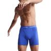 imageCalvin Klein Mens Cotton Stretch 3Pack Boxer BriefSpellbound  White  Blue Atoll