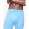 imageCalvin Klein Mens Cotton Stretch 3Pack Boxer BriefStorm Cloud  Storm Heather  Signature Blue