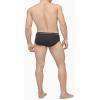 imageCalvin Klein Mens Cotton Stretch 3Pack Brief1 Black 1 Blue Shadow 1 Cobalt Water
