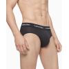 imageCalvin Klein Mens Cotton Stretch 3Pack Brief3 Black