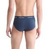 imageCalvin Klein Mens Cotton Stretch 3Pack BriefConvoy  Juneberry  Navy Stone