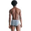 imageCalvin Klein Mens Cotton Stretch 3Pack BriefDragon Fly  Mudstone  Asphalt Grey