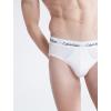 imageCalvin Klein Mens Cotton Stretch 3Pack BriefWhite  Black  Grey Heather