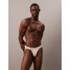 imageCalvin Klein Mens Cotton Stretch 3Pack Jock StrapNew Navy  Vintage Khaki  Troposphere