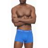 imageCalvin Klein Mens Cotton Stretch 3Pack Low Rise Trunks1 Black  1 Blue Shadow  1 Cobalt Water