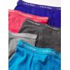 imageCalvin Klein Mens Cotton Stretch 3Pack Low Rise TrunksWildflowerVoidOpen OceanMiddle Ground HeatherBlue Topaz