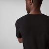 imageCalvin Klein Mens Cotton Stretch 3Pack Undershirts3 Black  Crewneck
