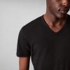 imageCalvin Klein Mens Cotton Stretch 3Pack Undershirts3 Black Vneck