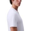 imageCalvin Klein Mens Cotton Stretch 3Pack Undershirts3 White  Vneck