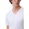 imageCalvin Klein Mens Cotton Stretch 3Pack Undershirts3 White  Vneck