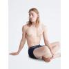 imageCalvin Klein Mens Cotton Stretch 7Pack Trunk3 Black  2 Blue Shadow  2 Cobalt Water