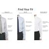 imageCalvin Klein Mens Dress Shirt Regular Fit Non Iron HerringboneLilac