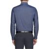 imageCalvin Klein Mens Dress Shirt Regular Fit Non Iron HerringboneSmokey Blue