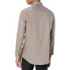 imageCalvin Klein Mens Dress Shirt Regular Fit Non Iron HerringboneTaupe