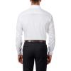 imageCalvin Klein Mens Dress Shirt Regular Fit Non Iron HerringboneWhite