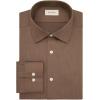 imageCalvin Klein Mens Dress Shirt Regular Fit Non Iron Stretch SolidNew Tan