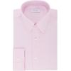 imageCalvin Klein Mens Dress Shirt Regular Fit Non Iron Stretch SolidPink