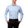 imageCalvin Klein Mens Dress Shirt Regular Fit Non Iron Stretch SolidWhiteStream