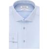 imageCalvin Klein Mens Dress Shirt Slim Fit Non Iron Herringbone Spread CollarBlue