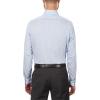 imageCalvin Klein Mens Dress Shirt Slim Fit Non Iron Herringbone Spread CollarBlue Bird