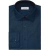 imageCalvin Klein Mens Dress Shirt Slim Fit Non Iron Herringbone Spread CollarCypress