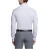 imageCalvin Klein Mens Dress Shirt Slim Fit Non Iron Herringbone Spread CollarIris Multi