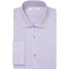 imageCalvin Klein Mens Dress Shirt Slim Fit Non Iron Herringbone Spread CollarLilac