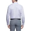 imageCalvin Klein Mens Dress Shirt Slim Fit Non Iron Herringbone Spread CollarLilac Mist
