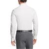 imageCalvin Klein Mens Dress Shirt Slim Fit Non Iron Herringbone Spread CollarMulti Beige